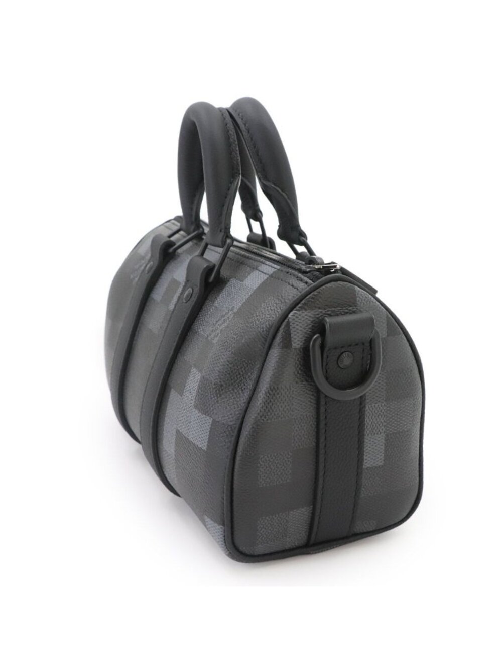 Louis Vuitton Damoflage Black Keepall Bandouliere 25 2-Way Shoulder Bag - Picture 4 of 9
